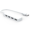 USB 2.0 to 4-Port USB 2.0 Hub with LED Light Indicator