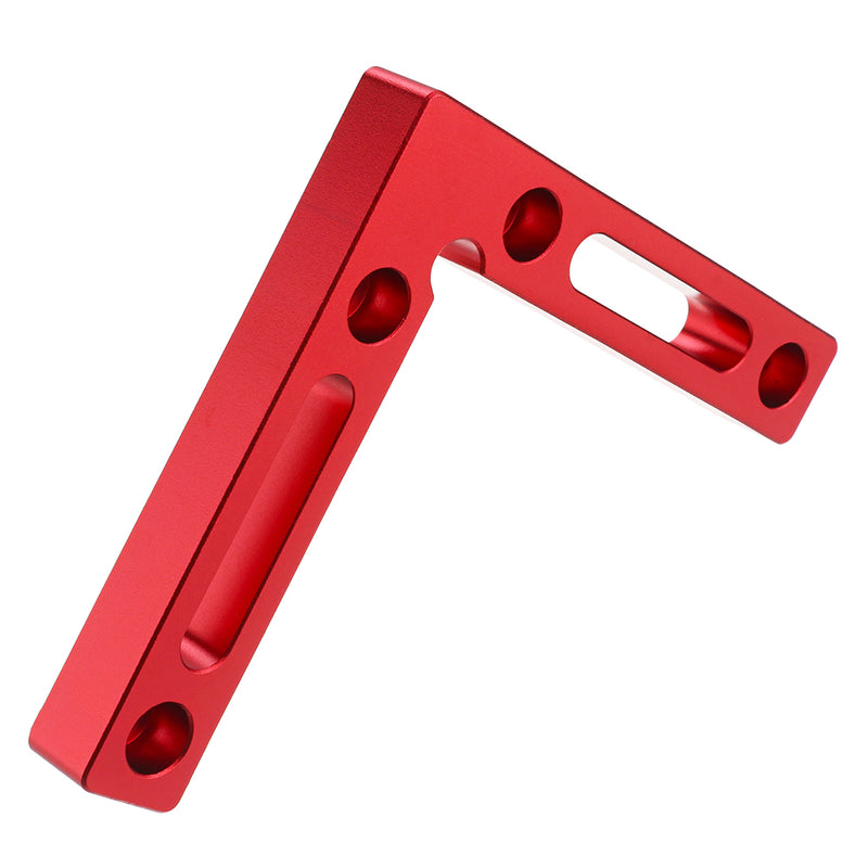 Upgrade Aluminium Alloy 90 Degree 120x120mm Precision Clamping Square Woodworking Machinist Square Positioning Right Angle Clamping Measure