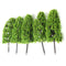 20pcs Dark/Light Green Tree Fixation Strap