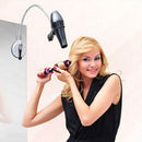 360 Degree Hair Dryer Bracket Metal Bracket Portable Bathroom Accessories Lazy Bracket