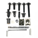CNC Alloy Motorcycle Complete Fairing Bolt Bodywork Screws Nuts Kit For Kawasaki