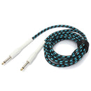 Zebra 3m Guitar Cable Cord for Guitar Mixer Amplifier Blue-Black