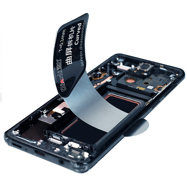 0.1mm Ultra Thin Phone Pry Spudger Disassembling Card Dedicated for Curved Screen for Samsung iPhone iPad Screen Opening Tool