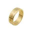 Kingmagic Hardcover Golden Magician Magnetic Ring Stainless Steel Magic Prop
