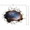 PAG STICKER 3D Wall Decals Starry Sky Celling Hole Sky Sticker Home Wall Decor Gift