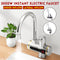220V 3000W IPX4 Electric Faucet Tap Hot Water Heater Instant Kitchen Side/Under Faucet