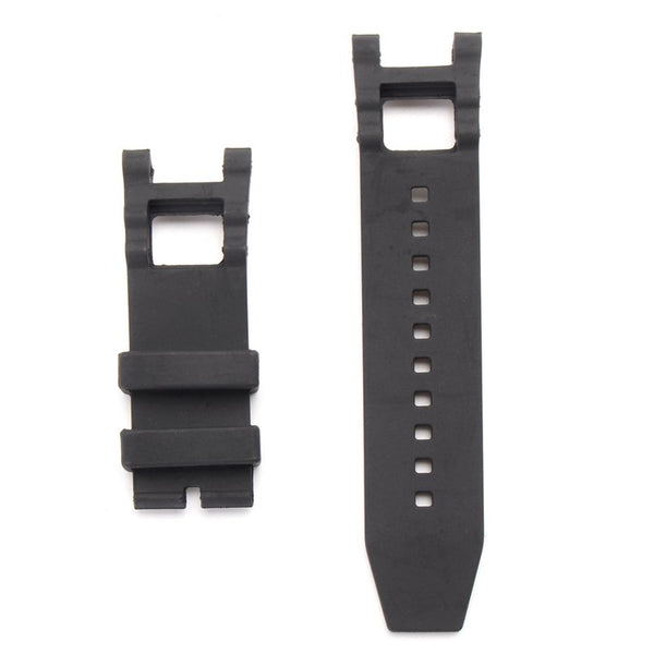 28mm Rubber Black Watch Band For Invicta Subaqua Noma With Repair Tool