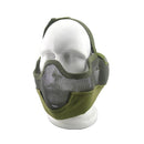 WoSporT MA-10 CS Protective Half Face Mask Fencing Tactical War Game Airsoft Outdooors