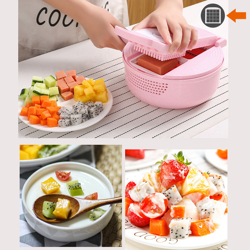 9 IN 1 Multifunctional Easy Food Chopper Cutter Vegetable Blender Chopper Slicer