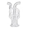 Mini Skull Glass Water Pipe Glass Skull Smoking Pot Hoo kah Accessories
