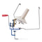 10 Ounce Practical Heavy Needlecraft Metal Yarn Fiber Wool Ball Winder Hand Operated Coil winder For Sewing Accessories Tools