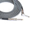 FLGW-24 3m Guitar Cable 6.5mm Jack Audio Cable for Guitar Mixer Amplifier Bass