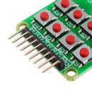 Micro Switch 2x4 Matrix Keyboard 8 Bit Keyboard External Keyboard Expansion Board Module