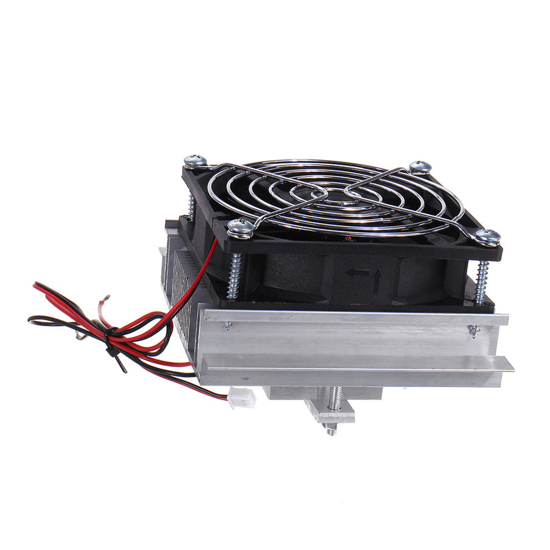 50W DIY Thermoelectric Cooler Cooling System Semiconductor Refrigeration System Kit Heatsink Peltier Cooler for 15L Water