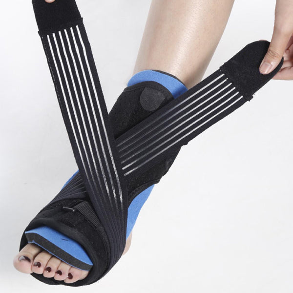 1 Pcs Foot Support Splint Orthopedic Elastic Compression Sport Bandage Fitness Exercise Protective Gear