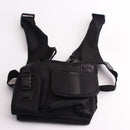 S-4291027 Chest Bag Tactical Package Walkie talkie Chest Pack On Duty Bags backpack Leather Case