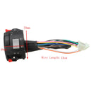 7/8inch Left Motorcycle Handlebar Horn Turn Signals High/Low Beam Headlight Switch