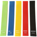 KALOAD Resistance Loop Fitness Exercise Bands with Instruction Guide Carry Bag Fit Simplify