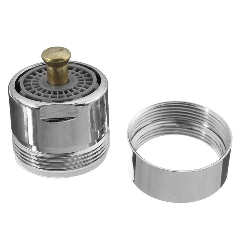 Brass One Touch Control Faucet Aerator Water Saving Tap Aerator Valve Male Thread 23.6mm Bubbler Purifier Stop Water