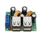 36/24/12/9V to 5V 3A Step Down Module 4USB Interface Car charging Solar Buck Power Supply
