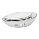 AUGIENB Car Air Purifier With 3 Million Negative Ion And Aromatherapy Filter Rgb Light Ultra Silent And Night Light Removes Smoke/Odors/Dust/Bacteria/Pollen