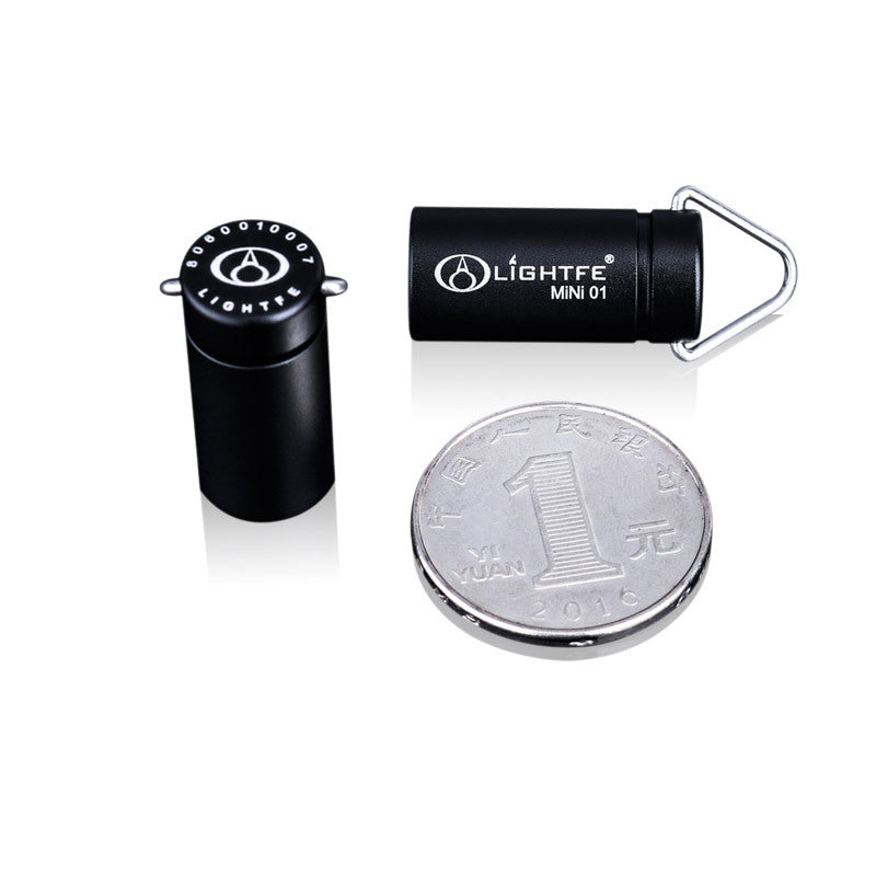 LightFe O1 100LM Aeronautic Aluminum Super Mini EDC Flashlight Pocket IPX6 Waterproof Keychain Light