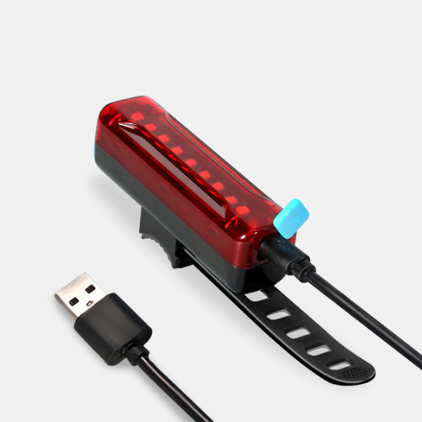 XANES TL31 620nM Bike Tail Light USB Rechargeable IPX5 Waterproof 5 Modes Bike Lamp Ultralight Warning Night Light