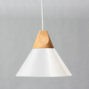 Diameter 25CM Modern Wooden Pendant Ceiling Hanging Lamp Chandelier Kitchen Light Fixture