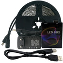 Ambilight DC5V 2M/3M/4M/5M WS2812B 5050 RGB Dream Color USB APP LED Strip Light for Desktop PC Screen