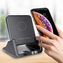 10W Qi Wireless Charger Fast Charging Desktop Phone Holder For Qi-enabled Smart Phone for iPhone 11 for Samsung Galaxy Note 10+ Xiaomi MI 9