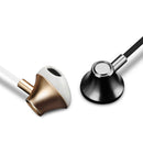 Wired Control Type-C Digital Decoding Earphone HIFI Stereo Noise Cancelling Waterproof Earphone