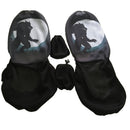 Wolves Howling Print Car Double Seat Cover Cushion Chair Protector Mat Universal