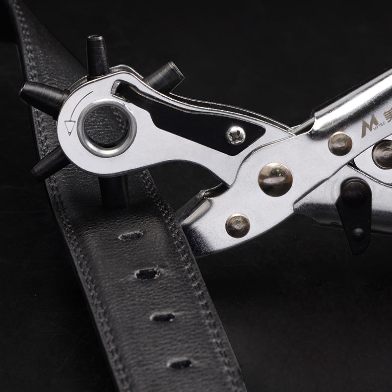 MYTEC Belt Hole Plier Household Multi-function Hole Punch Pliers Labor-Saving Belt Hole Punch Watch Belt Pants Belt Eyelet Pliers Tool