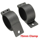 2pcs LED HID Bull Work Light Mounting Bracket Clamps Aluminum 50-75mm