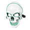 Halloween LED Light Skull Head Face Mask Carnival Night Cosplay Costume Props
