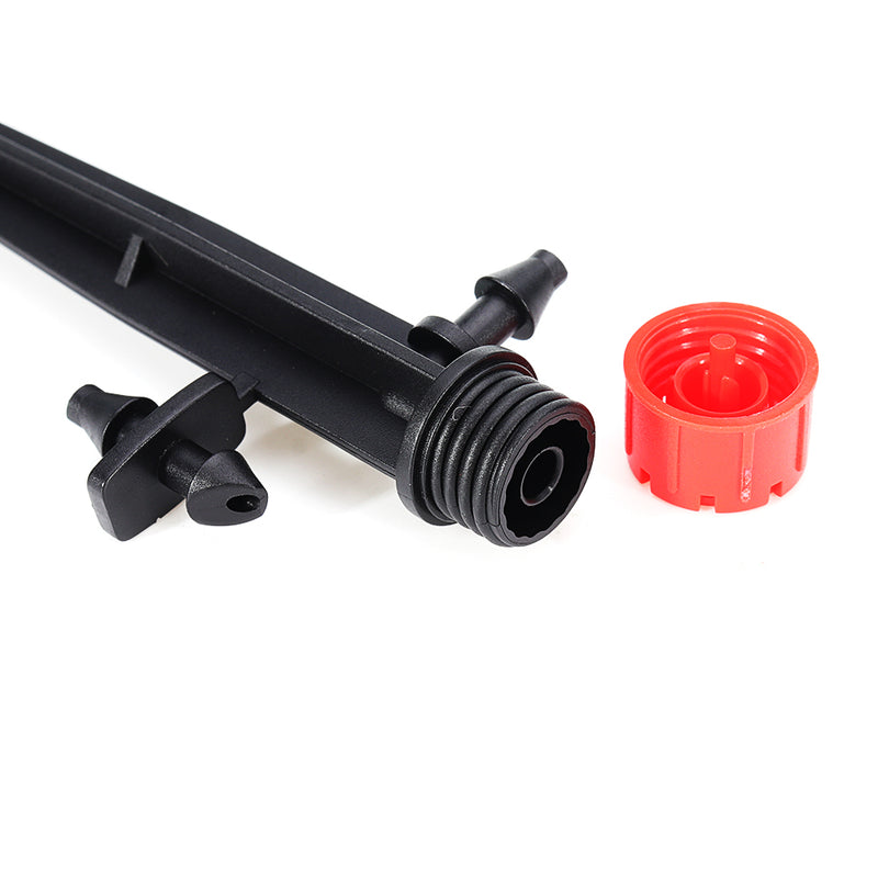 50Pcs 8 Holes Drip Emitters Perfect for 4mm / 7mm Tube Adjustable 360 Degree Water Flow Drip Irrigation System Connector Drippers