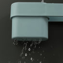 Adhesive Towel Rack Wall Mounted Toothbrush Holder Storage Bathroom Home 4 Colors