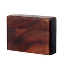 Wooden Ring Bearer Box Gift Vintage Wedding Storage Jewelry Holder Container
