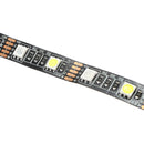 2M USB RGBW Flexible LED Strip Light Decorative Home DIY Hallway Stair Lamp+WiFi Controller+Remote Control DC5V