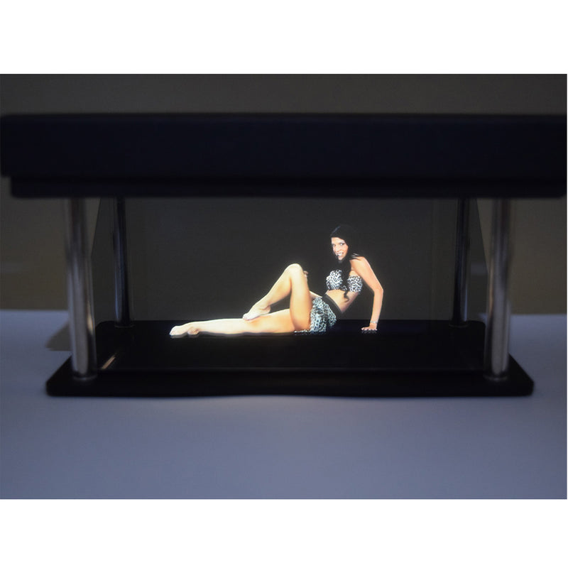 HC-010 Universal 180 Degrees Tilt 3D Holographic Mobile Phone Projector Box for 3.5-6.5 inches Smart Phones