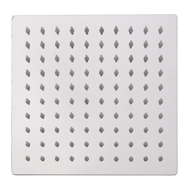 TAPCET 8" Ultrathin Square/Round Stainless Steel Shower Head Rainfall Shower Head Top Spray Pressure
