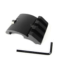 Y73 3Slots Ultralow Profile 45 Offset Picatinny Rail Mount Holder 20mm Rail Side Mount