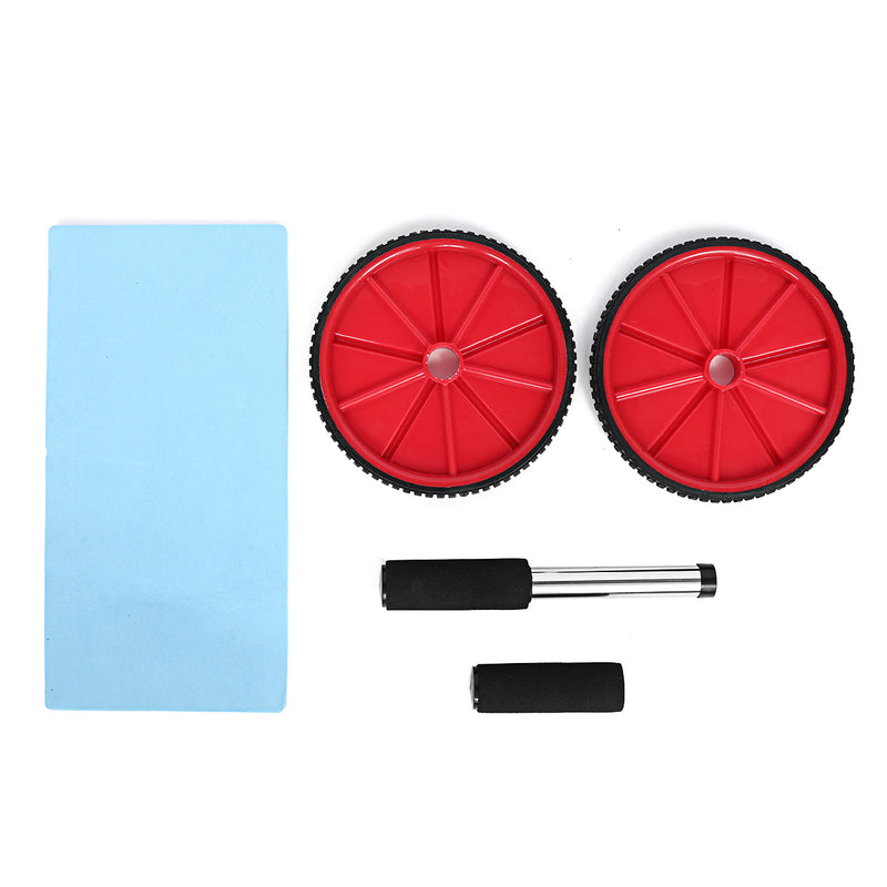 Body Fitness Dual Wheel Abdominal Training roller Home Gym Arm Waist Exerciser Gym Exercise Tools