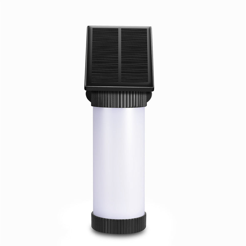 Solar Flame Wall Light Outdoor Courtyard Garden Landscape Lamp 3 Lighting Modes