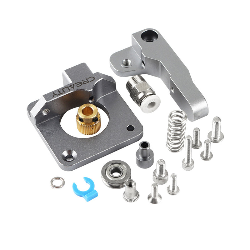 Aluminum Block Silver Metal Extruder Kit for Creality 3D Ender 3/3 Pro/5/CR-10/10S 1.75mm Filament