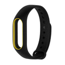 Bakeey Double Color Replacement Silicone Wrist Strap Watch Band for XIAOMI Miband 2