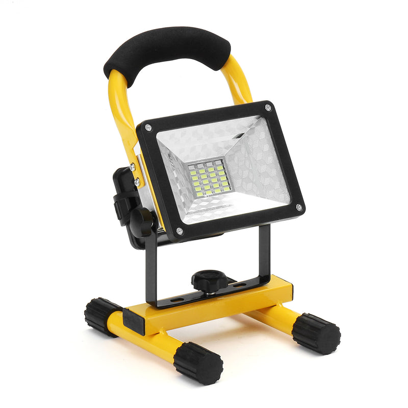 W804 220V Portable 24 LED Work Light Rechargeable Camping Spotlights Emergency Lamp Bulbs