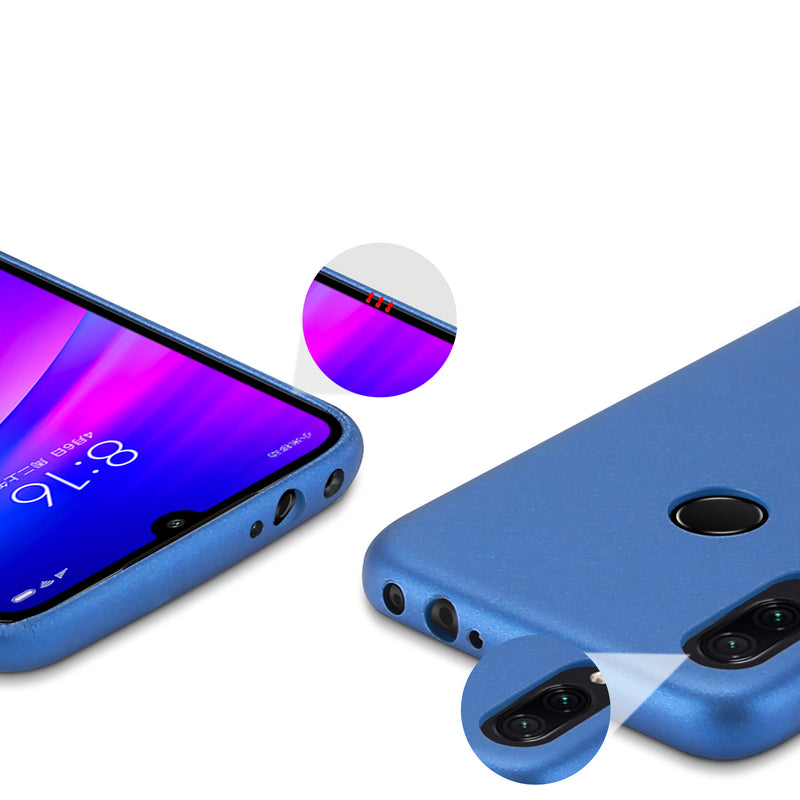 DUX DUCIS Smooth Touch Shockproof PU Leather&Silicone Soft Protective Case For Xiaomi Redmi 7 / Redmi Y3