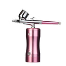 Dual Action Paint Airbrush Kit Compressor Portable Air Brush Paint Spray G un for Nail Art Desgin Tattoo Cake EU Adapter
