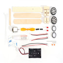 Double Lantern Electric Taxiing Aircraft DIY Aircraft Experimental Model Science Toys